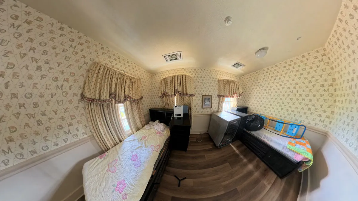 Davidson Respite House ABC room before remodel - San Antonio TX